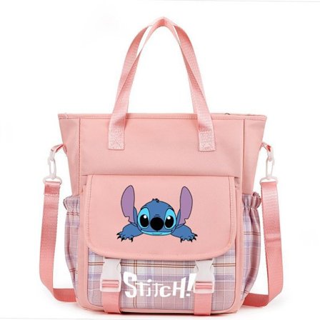 Stitch kangaskankainen olkalaukku
