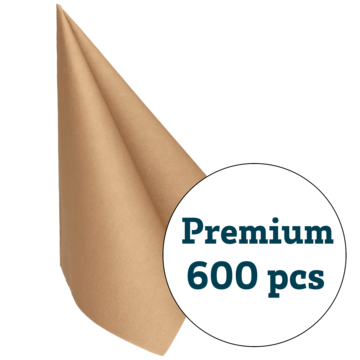 SERVIETT PREMIUM NATUR 40X40CM