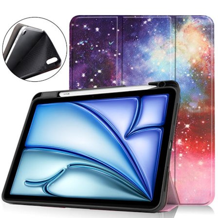 Till iPad Air 11 (2024) Slim fit tri-fold fodral Pennfack - Galaxy