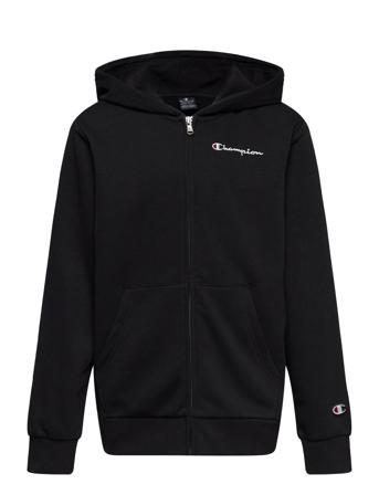 Hooded Full Zip Sweatshirt Champion Black