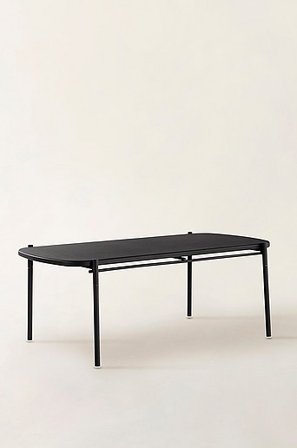 Jotex - Bord 105x201 Cm Sort mat sort - VIVEIRO - Køb Spiseborde til haven hos Jotex