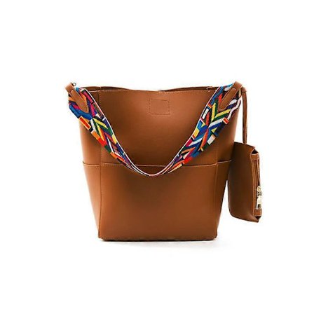 Dame Håndtaske Designer Vegansk Læder Hobo Håndtasker Skuldertaske Spand Crossbody Taske