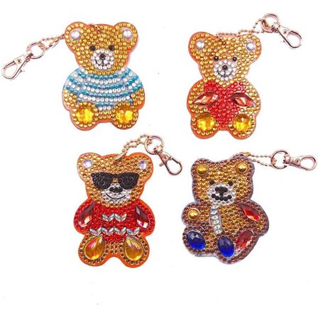 Diamantmålning Nyckelring, Diamantmålning Nyckelring, DIY Diamant