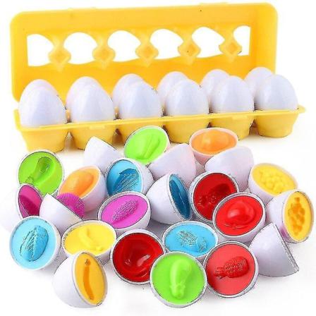 Ägg 3d Pusselspel Äggsorterare