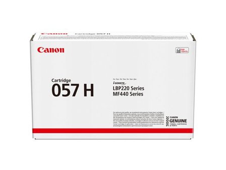 Canon Toner CRG H 057 Svart - Lyreco - Toner och bläck - Tonerkassetter - Toner Canon