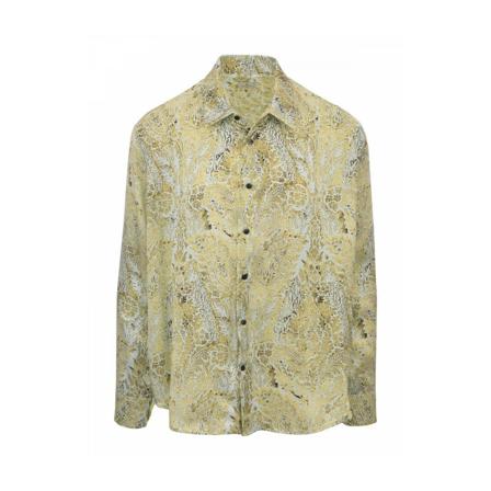 Etro, Shirts Geel, Heren, Maat:L,multicolor