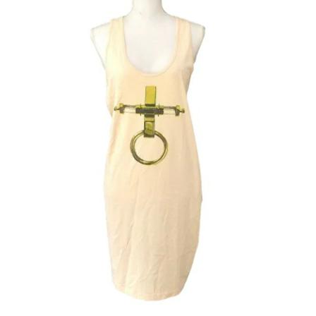 Givenchy Pre-owned Pre-owned Cotton Klänning gul, Dam, Dam, Storlek: S