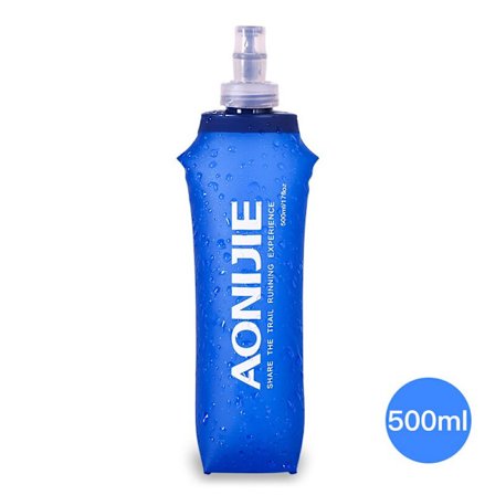 AONIJIE SD09 SD10 250 ml 500 ml mjuk kolv Fällbar hopfällbar vattenflaska TPU fri för löpning Hydration Pack Midjeväska Väst