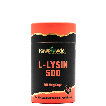 Rawpowder L-Lysin 500 mg 90 kapslar