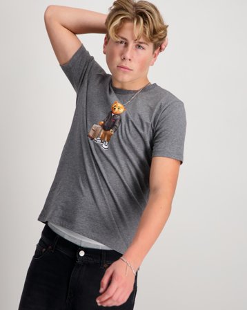 Baron Filou T-Shirt Grå T-skjorter Gutt - Kids Brand Store
