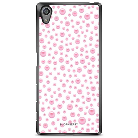 Bjornberry Skal Sony Xperia Z5 - Rosa Pärlor