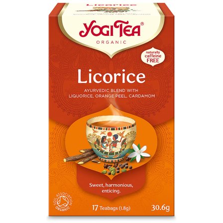 Yogi Yogi Tea Licorice Ø 17 breve, Helse & Madvarer, Te, Øvrig Te