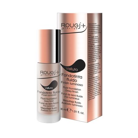 Rougj Prestige Fondotinta Fluido Velluto 06 Ambre 30ml