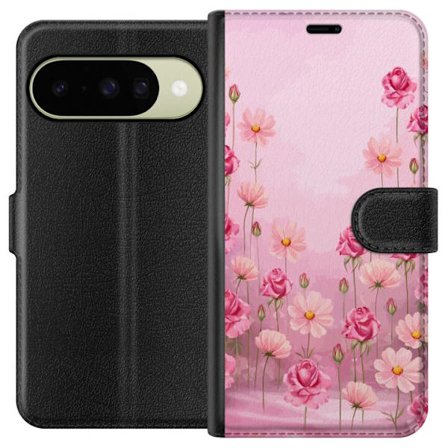 Yhteensopiva Lompakkokotelo Google Pixel 10 Petal Reverie Soft Blush