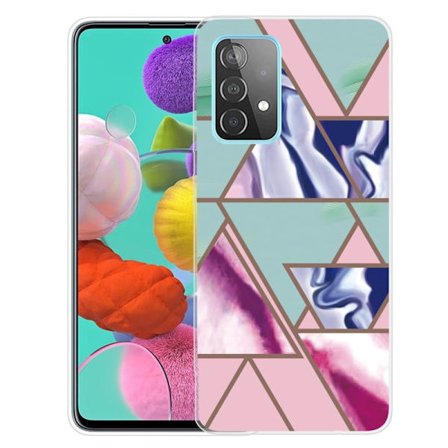 Marble Samsung Galaxy A33 5G Suojakotelo - Triangle Blitz Pattern