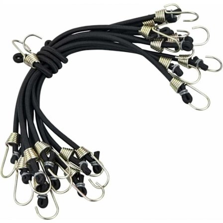 10 stk. 25 cm Heavy Duty opbevaringsstropper, Universal Heavy Duty Bunge