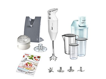 BAMIX Stavmikser Baking 200w C hvit