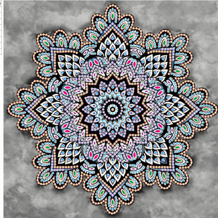 30x40cm 5D DIY Diamantmaleri Fuld,Bohemian Collection#K,DIY Diamant Strass