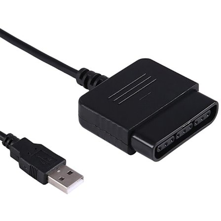 Playstation 2 till USB-kontrolleradapter för Playstation 3 och PC