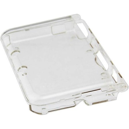 Transparent Hårdt Skal Cover Kompatibelt med Nintendo 3DS XL / LL, Udskiftningsbeskyttende 3DS XL Krystalklart Kabinet