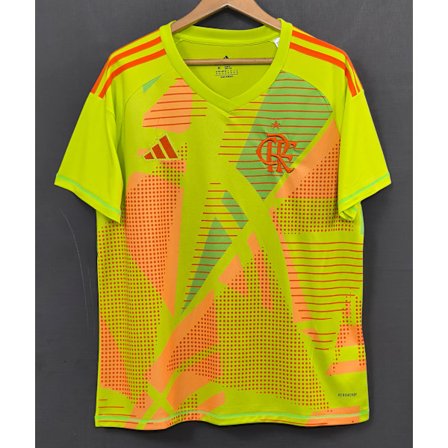 25-26 CR Flamengo Målvakt Gul Uniform Fotbolls T-shirt S-2XL