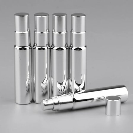 5x10 ml Bærbar Glas Rejseflaske Fin Forstøver Parfume Forstøver Genopfyldelig Parfume Flaske Beholder