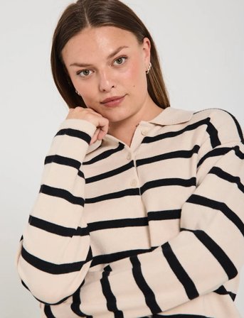 FREE/QUENT Fqclaura-Pullover - Cream - XS