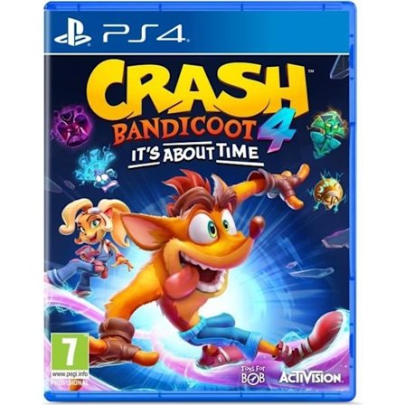 TV-spel - Activision - Crash Bandicoot 4 - Äventyr - PS4 - 1-4 spelare