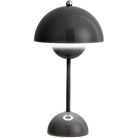 LED Blomkruka Bordslampa, Modern Macaron Lampa, Dimbar Bordslampa med 3 Färger
