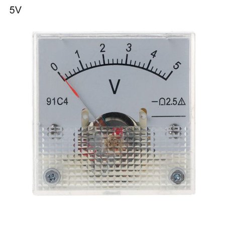 DC Volttimittari Analoginen Paneelimittari 0-5V 0-5V