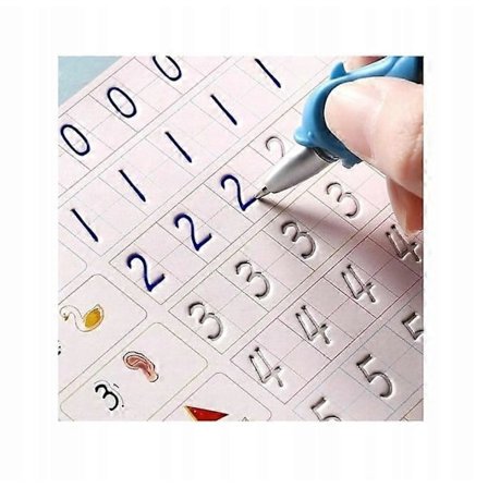 Magiske tegne- og skrivebøker for barn, gjenbrukbare