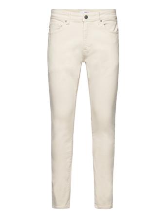 Slh175-Slim Leon 6402 Ecru Soft Jns Noos Cream Selected Homme