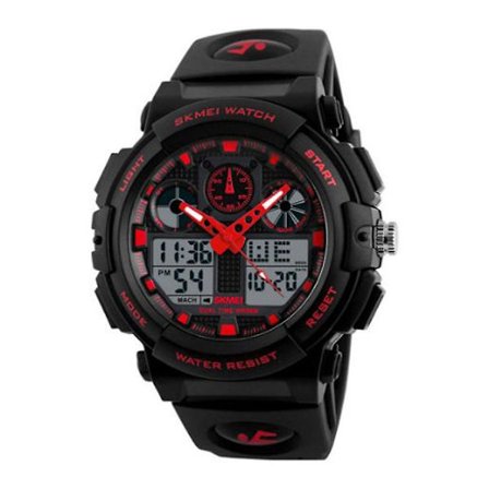 Mordely Men's Rubber Analog/digital Watch 1270