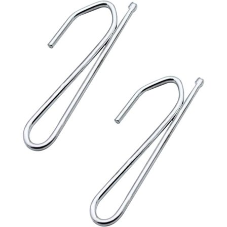 30 gardinkrokar metallgardinkrokar för gardiner, dörrgardiner