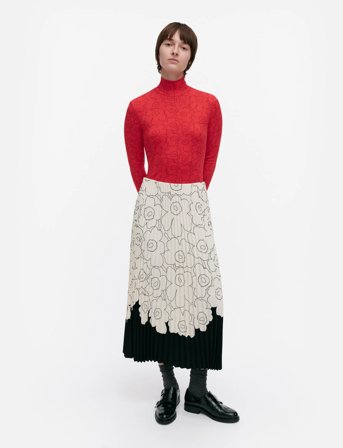 Marimekko Piiru Piirto Unikko Placement - Cream - L