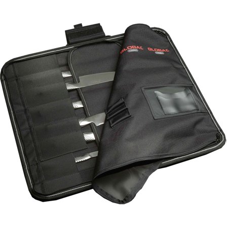 Global G667/11 Knivveske for 11 Kniver' - 'Svart