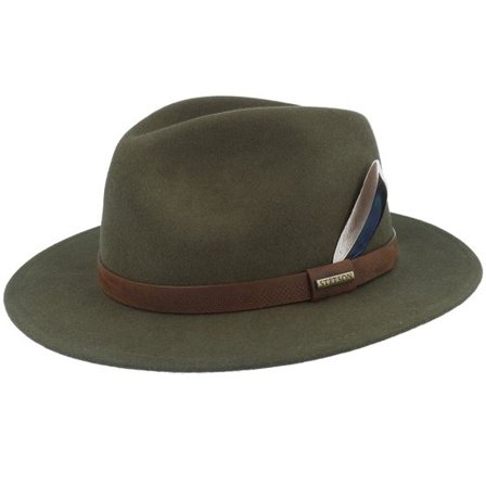 Stetson - Grön traveler Hatt - Woolfelt Serpent Traveller @ Hatstore