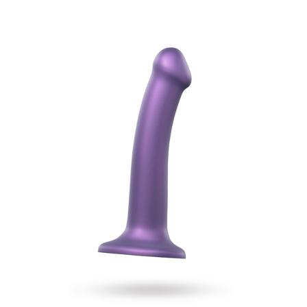 Mono Density Dildo Metallic Shine Purple - 18 cm - Seksilelut - Vuxen.fi