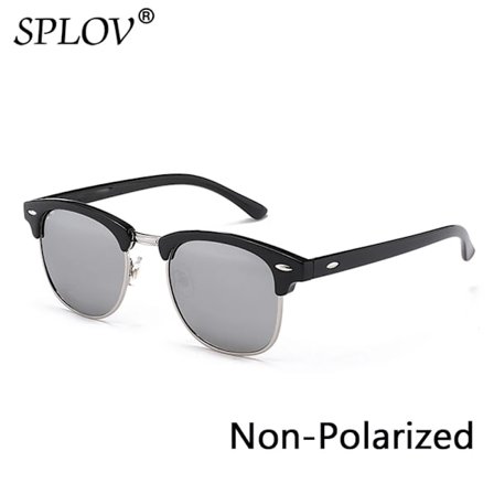 Nytt Mode Halvramlösa Polariserade Solglasögon Män Kvinnor Märkesdesigner Halv Ram Solglasögon Klassiska Oculos De Sol UV400
