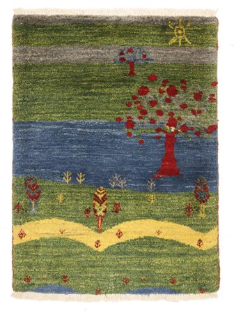 Gabbeh Rug Modern (Wool, )