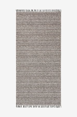 Horredsmattan - Gulvtæppe Cotton Tova - Grå - Bomulds- & kludetæpper - 170X250 - Fra Homeroom