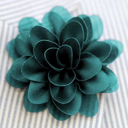 Uitbundige Groene Reversbloem voor mannen - Bloemen reversspelden