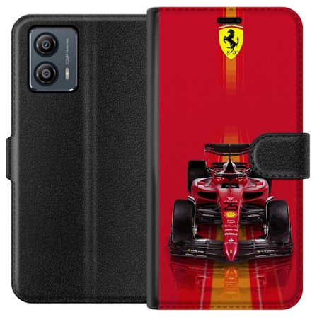 Yhteensopiva Lompakkokotelo Motorola Motorola Moto G53 Ferrari Formula 1 -auto ikonisessa punaisessa muotoilussa urheilullisella tarkkuudella