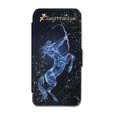 Stjärntecken Skytten iPhone 7 Plus/iPhone 8 Plus Flip Mobilfodral