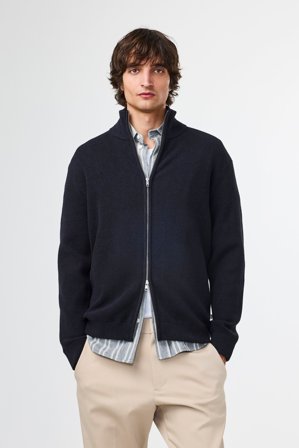 NN.07 Danny Pullover Herren Schwarz Polyester