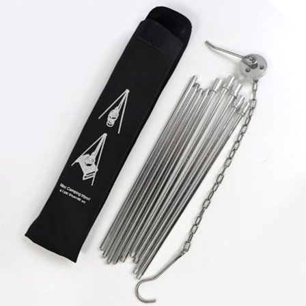 Campfire Tripod Camping Holder Cooking Hanger