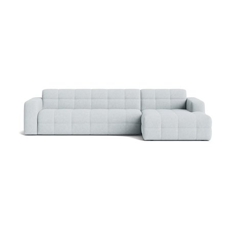 Paris Chaiselong Sofa, Højrevendt - Aragon Krystal Blå - Elegant & Robust Design - 318x162x77cm - Perfekt Komfort til Moderne Hjem - Chaiselong Sofa