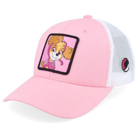 PAW Patrol - Rose trucker Casquette - Kids Skye Patch Pink/White Trucker @ Hatstore