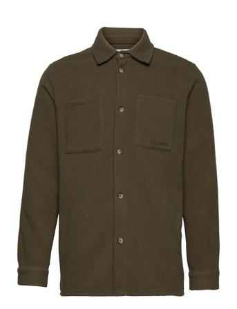 Duncan Pile Hybrid Shirt Green Les Deux