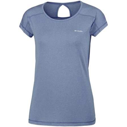 Columbia Montrail Women's Peak To Point II Ss Tee Women short-sleeved sweaters Blue XS